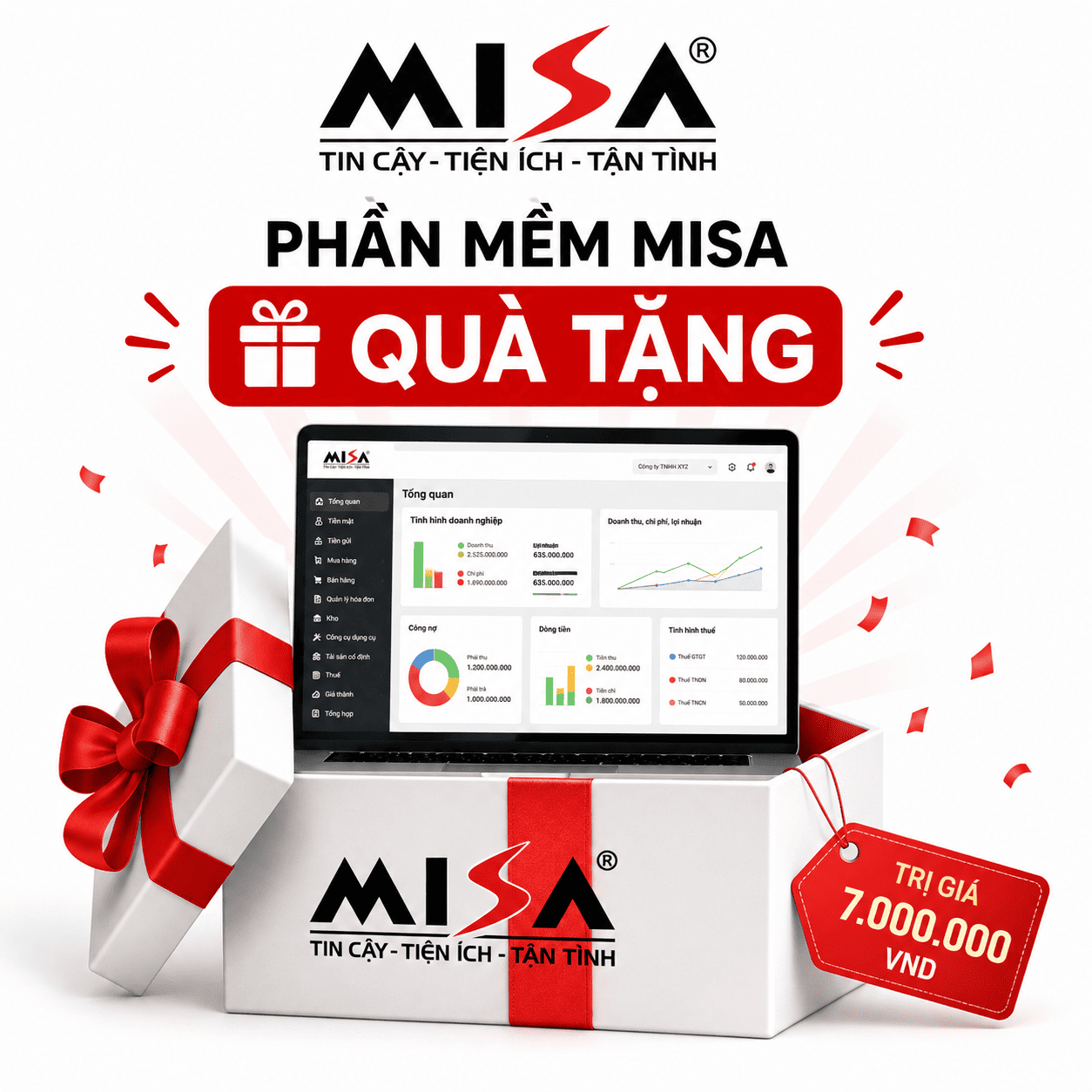 Phần mềm MISA bản quyền