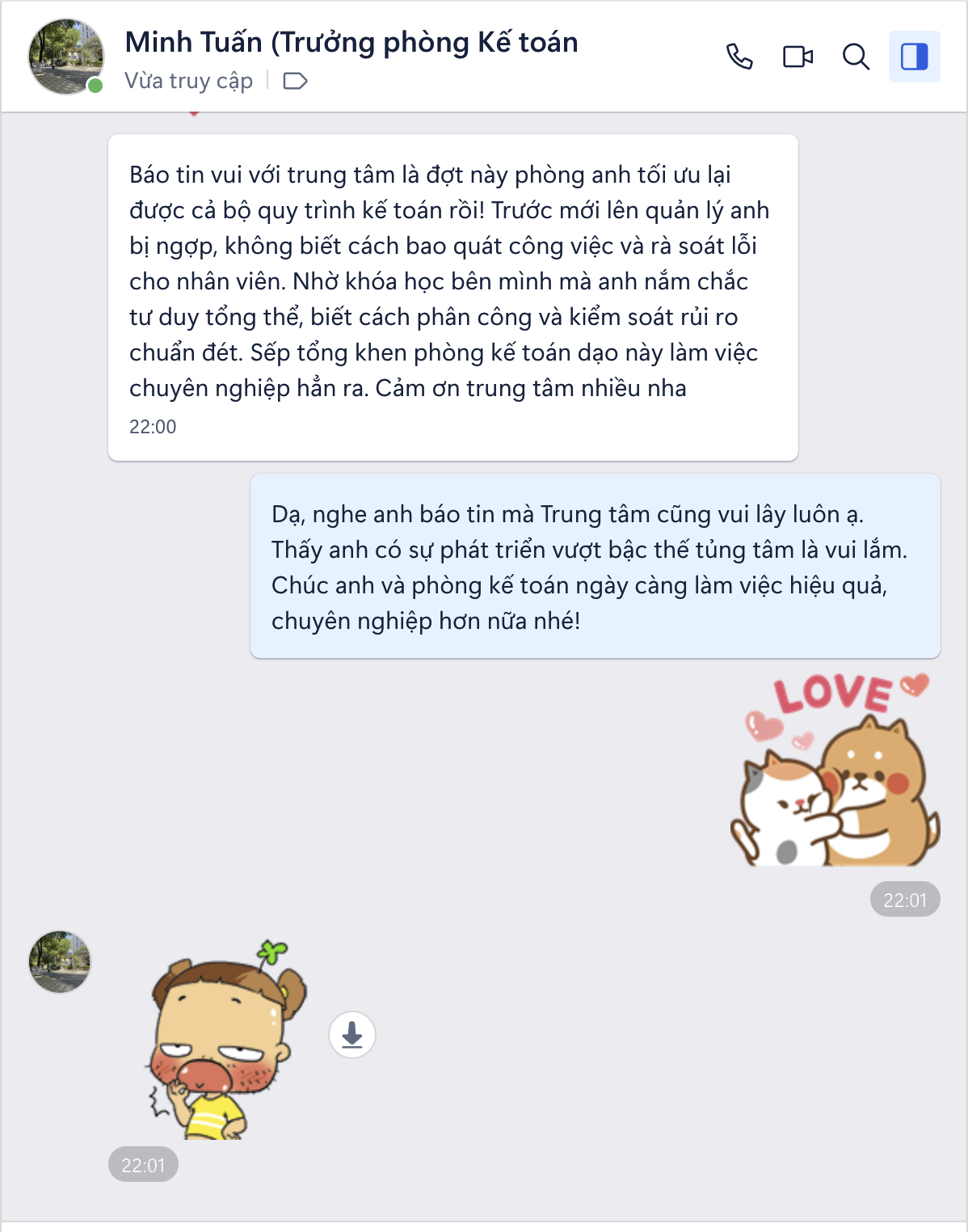 Cảm nhận học viên 6